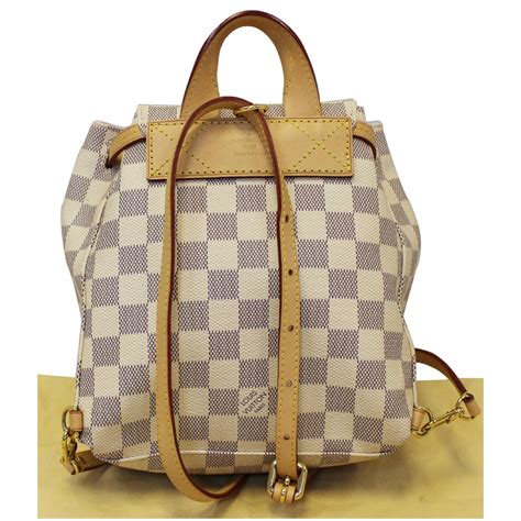 louis vuitton plastic backpack|louis vuitton checkered backpack.